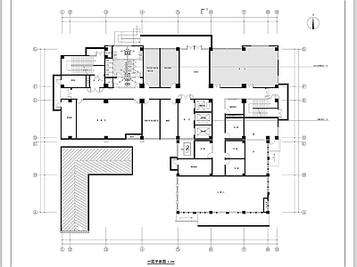 医院 医院平面布置图  卫生服务中心   诊所方案平面图 医疗空间平面图