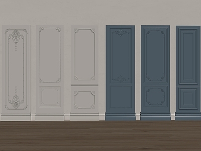 法式护墙板