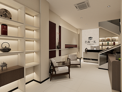新中式茶叶店