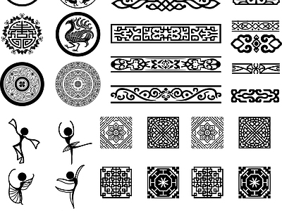 其他图库 线条 花纹 纹理t 贴图