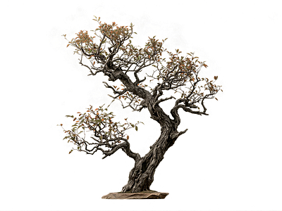 2D新中式乔木