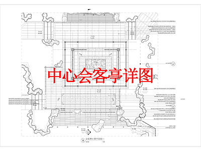 其他景观 园建亭 会客亭 中心会客亭