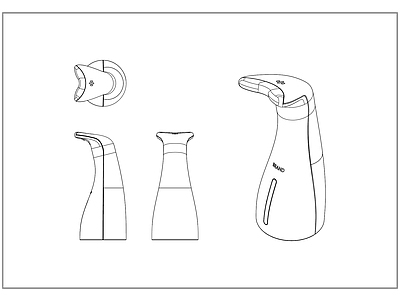 其他图库 家电 除湿机 加湿器 贴图 线稿