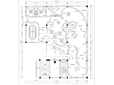 企业展厅 异形展厅平面图  企业文化展厅  公司产品展厅