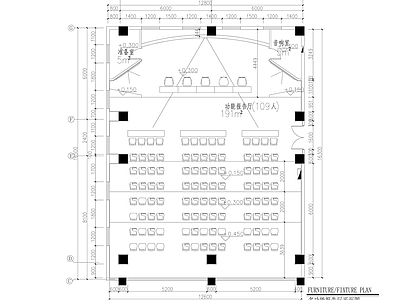 其他工装空间 多功能报告厅 施工图