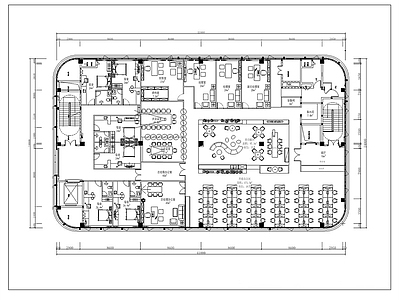 整体办公空间 办公空间平面图 写字楼平面布置图 办公整体空间平面  办公楼写字楼 会议室经理办公室
