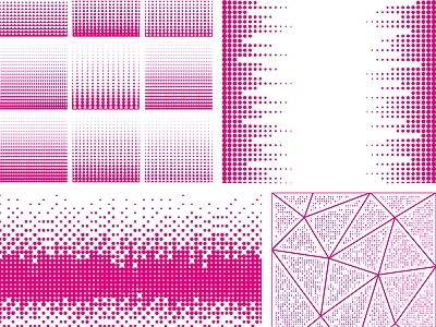 其他图库 线条 点 渐变孔 花纹 贴图