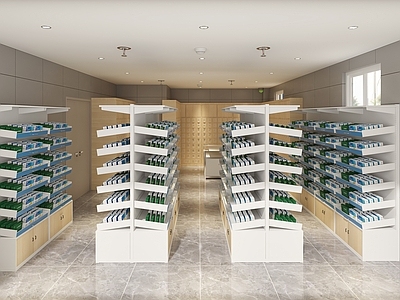 现代简约药店