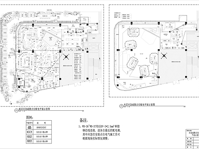 疏散照明系统 疏散指示平面点位