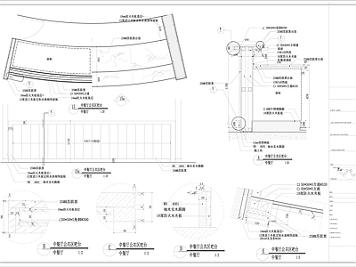 吧台节点 水吧台施工图