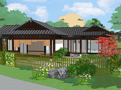 新中式乡村庭院