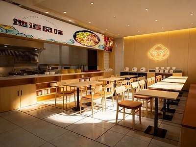 日式面馆 快餐店