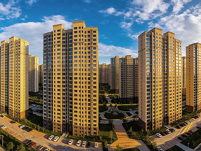 现代小区HDR
