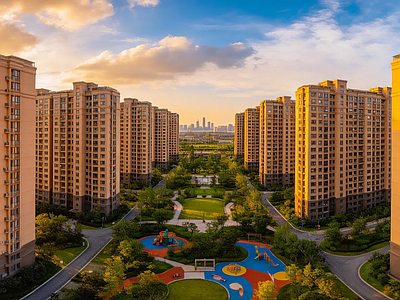 现代小区HDR