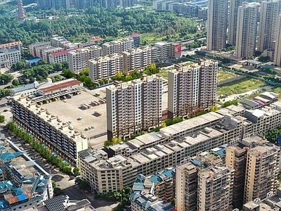 现代主义鸟瞰规划