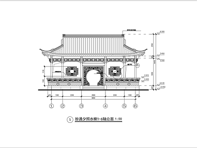 亭子 五开间水榭 中式水榭 苏式水榭 古典园林水榭 苏州园林