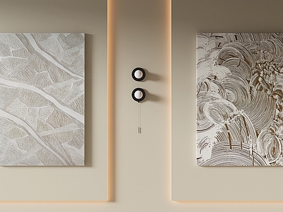 极简抽象挂画 抽象艺术挂画 高端油画 手绘肌理画 沙发背景挂画