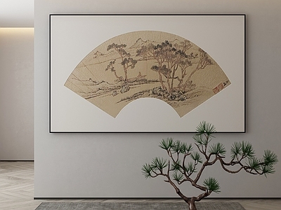 新中式抽象挂画