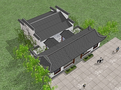 新中式小公建 旅游公厕 古建公厕 园林公厕 公厕小品