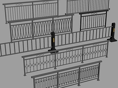 现代简约围栏护栏