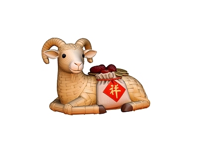 新中式雕塑摆件 文化ip