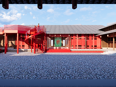 新中式民宿建筑 艺术馆 古建新生 宋韵 美术馆