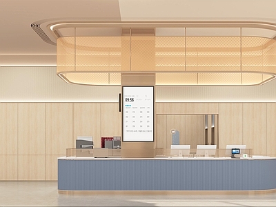 原木奶油风酒店 酒店 酒店大厅 汉庭酒店 酒店大堂 前台接待休息区