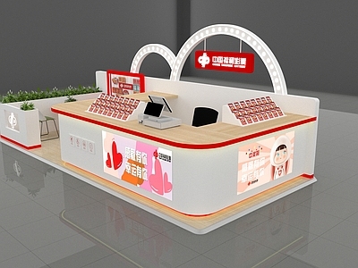 现代简约其他展台