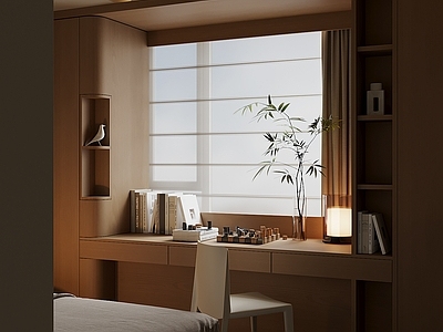 日式飘窗 飘窗书桌