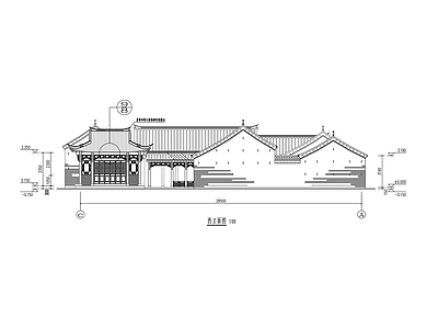 仿古建筑 江南园林建筑 民居建筑 游客服务中心 私人会所 四合院