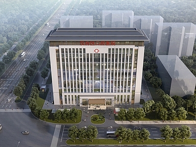 新中式其他公共建筑 中式口腔医院