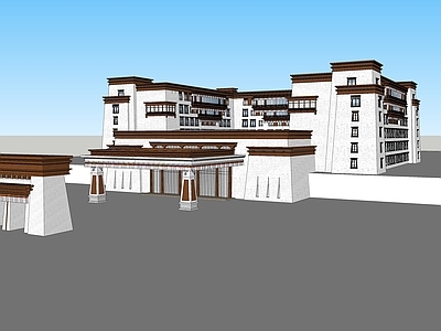 新藏式酒店建筑