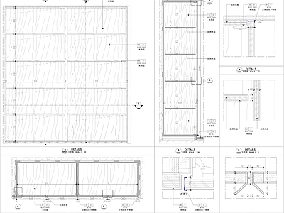 柜体节点 柜体 衣柜 家具节点