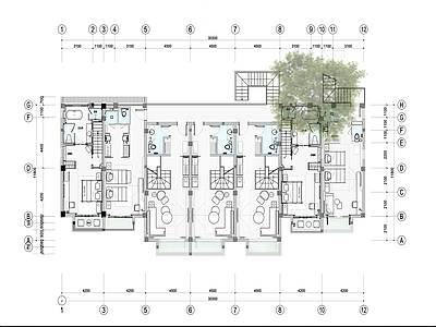 酒店客房 loft 标间 带阳台 酒店