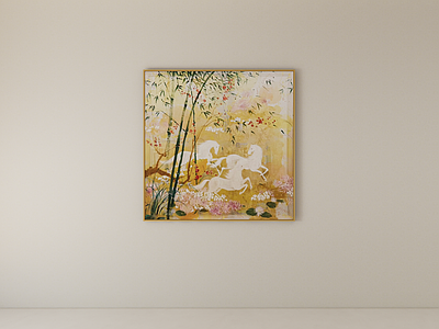 现代挂画 装饰画 挂画 艺术画