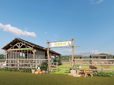 田园风文旅项目景观 牧场 田园 美学 度假