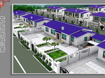 别墅建筑 一层自建房图纸