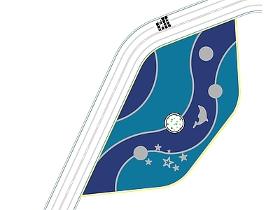 社区儿童区 儿童活动场