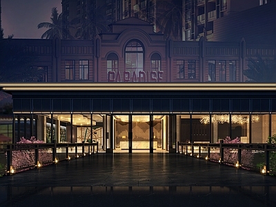 新中式酒店大堂