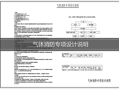 设计说明 气体消防设计说明