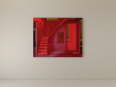 表现主义挂画 装饰画 挂画 艺术画