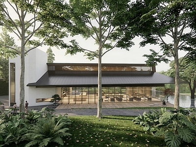 禅意民宿建筑