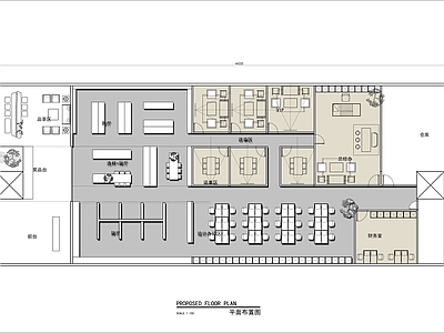 家具展厅 600㎡ 整装公司 办公室 建材展厅