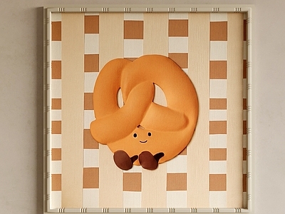 奶油风儿童挂画 现代奶油挂画