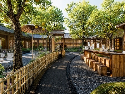 新中式乡村庭院