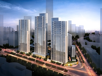 住宅楼建筑 融创苏州壹号院