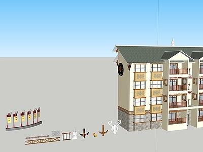 地域主义民宿建筑 彝族民居