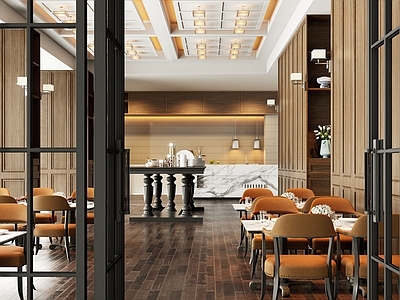 新古典主义酒店餐厅