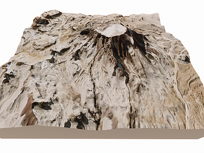 null微地形 山地地形 微地形 真实地形 火山