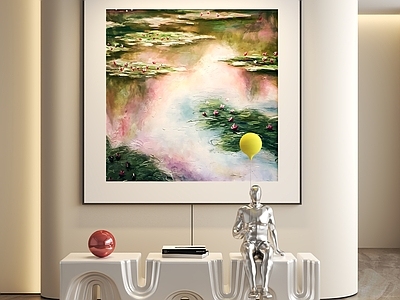 奶油风挂画 挂画